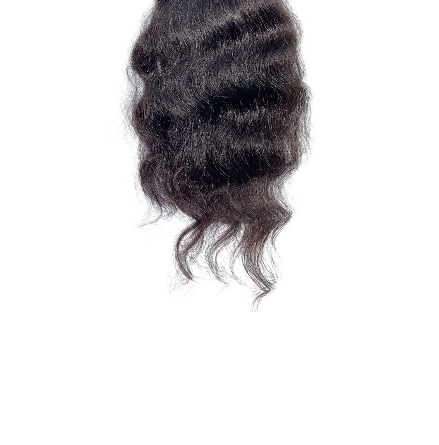 Curly-C Natural Dark Brown Bulk Hair